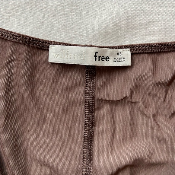 Wilfred Free Thong Mesh Bodysuit - Picture 2 of 6